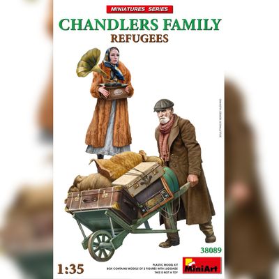 Miniart 1/35 Refugees. Chandlers Family