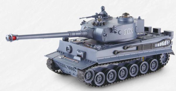 RC Pro 1:28 R/C BATTLE TANK TIGER 1 VS BUNKER 99867