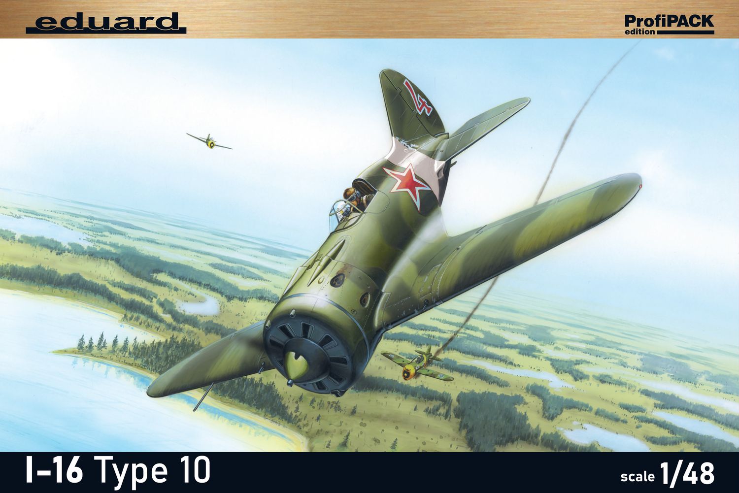 Eduard Model 1/48 I-16 Type 10 Profi Pack