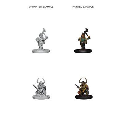 D&amp;D Nolzur's Marvelous Unpainted Miniatures Wave 4: Dwarf Female Barbarian