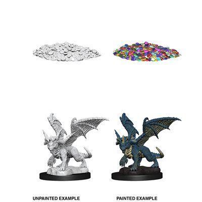 D&amp;D Nolzur&#39;s Marvelous Unpainted Miniatures: Wave 10: Blue Dragon Wrymling