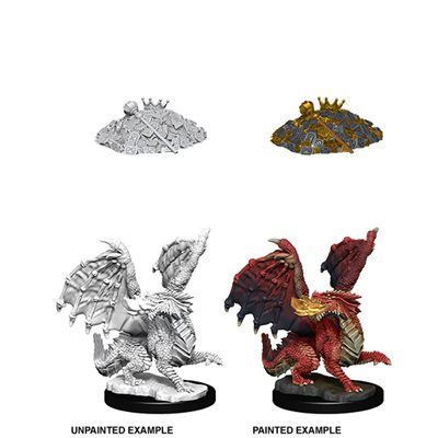 D&amp;D Nolzur&#39;s Marvelous Unpainted Miniatures: Wave 10: Red Dragon Wyrmling