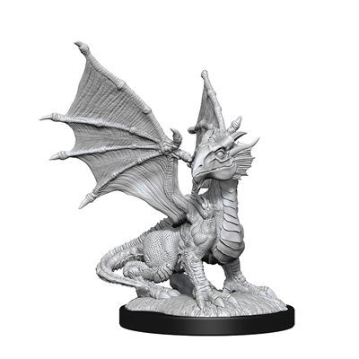 D&amp;D Nolzur&#39;s Marvelous Unpainted Miniatures: Wave 13: Sliver Dragon Wyrmling &amp; Female Halfling