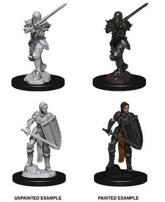 D&amp;D Nolzur's Marvelous Unpainted Miniatures: Wave 9: Human Female Fighter