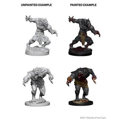 D&amp;D Nolzur's Marvelous Unpainted Miniatures: Wave 4: Werewolves