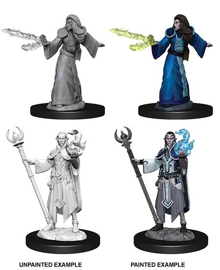 D&amp;D Nolzur&#39;s Marvelous Unpainted Miniatures: Wave 9: Elf Male Wizard