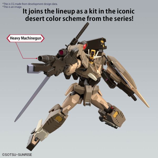 Bandai 1/144 HG Gundam 00 Command Qan[T] Desert Type