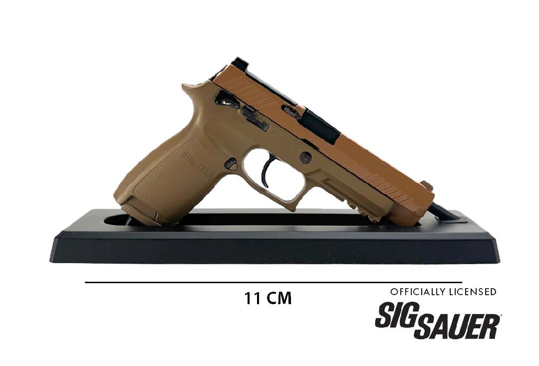 Goat Guns 1/2 SIG Sauer M17 Metal Diecast Kit - Dark Tan