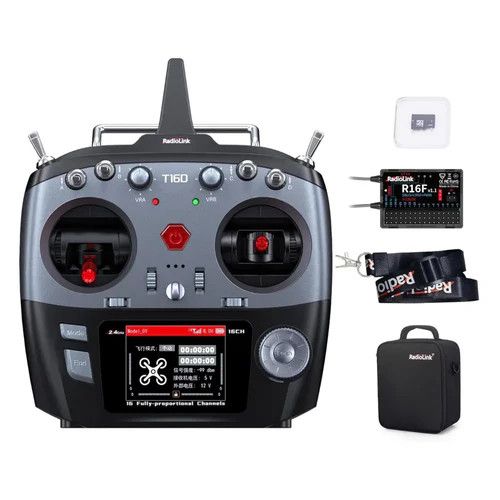 RadioLink 16 Channels RC Transmitter 2.4GHz w/ R16F Receiver