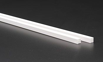 Evergreen Square Tubing .250 2/Pk