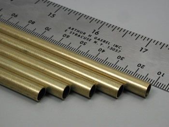 K&amp;S Engineering 1/4x36in Round Brass Tube