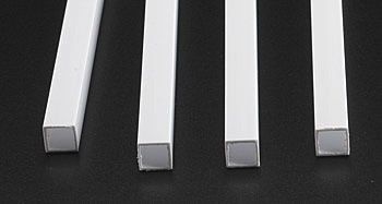Plastruct  STYRENE SQUARE TUBING 3/8&quot;&quot;