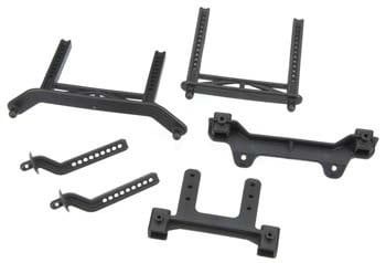 Traxxas Body Mounts/Posts set FR/RE Adjustable (Monster Jam)
