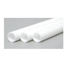 Evergreen Scale Models 3/32in Polystyrene Round Tubing  9pc