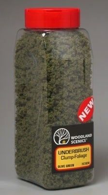 Woodland Underbrush Shaker Olive Green