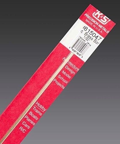 K&amp;S Engineering  1/32 Square Bar 12â€