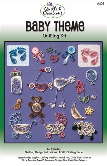 Quilled Creations Baby Theme Quilling Kit