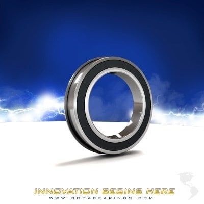 Boca Bearings 0.188x0.313x0.125in Flanged Rubber Seal