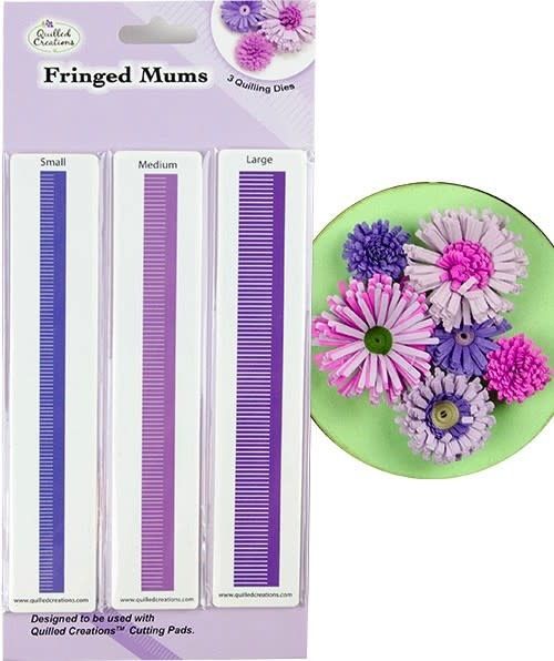 Quilled Creations Fringed Mums Quilling Dies