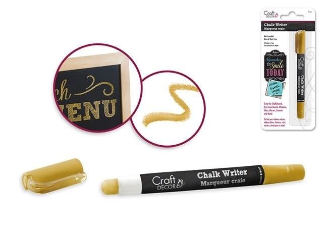 Craft Decor Chalk Writer Pen Gold