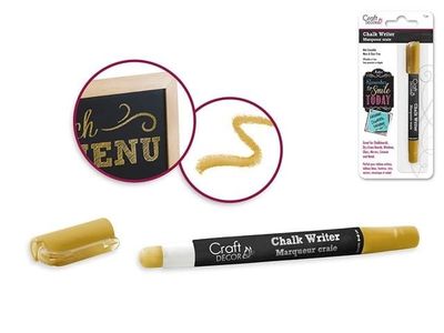 Craft Decor Chalk Writer Pen Gold