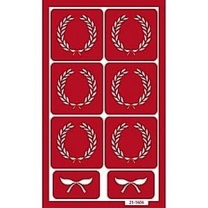 Armor Products Crests Glass Etching Stencil