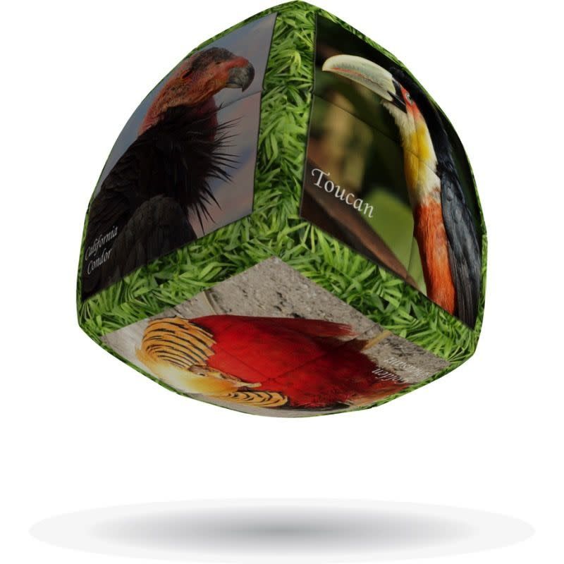ORBET Unique Birds V Cube Pillowed