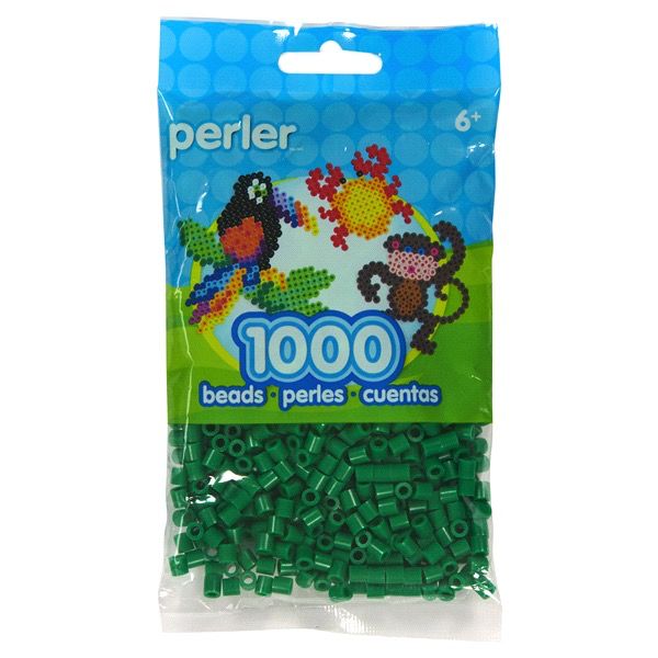 Perler Beads Dark Green 1000pc
