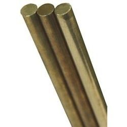 K&amp;S Engineering  SOLID BRASS ROD 3/16'' X 12''