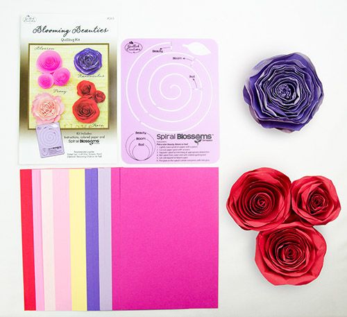 Quilled Creations Blooming Beauties Quilling Kit