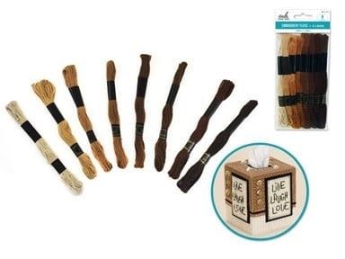 Needle Crafter Cotton Floss 8M Natural Colors