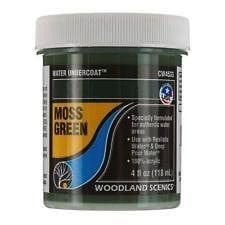 Woodland Water Undercoat - Moss Green