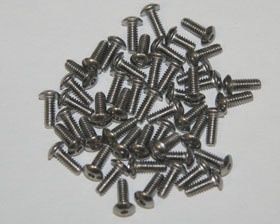 APS 5x12mm Stainless Steel Button Hex Screws