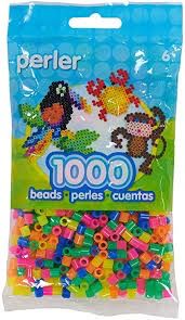 Perler Beads Neon Mix 1000pc