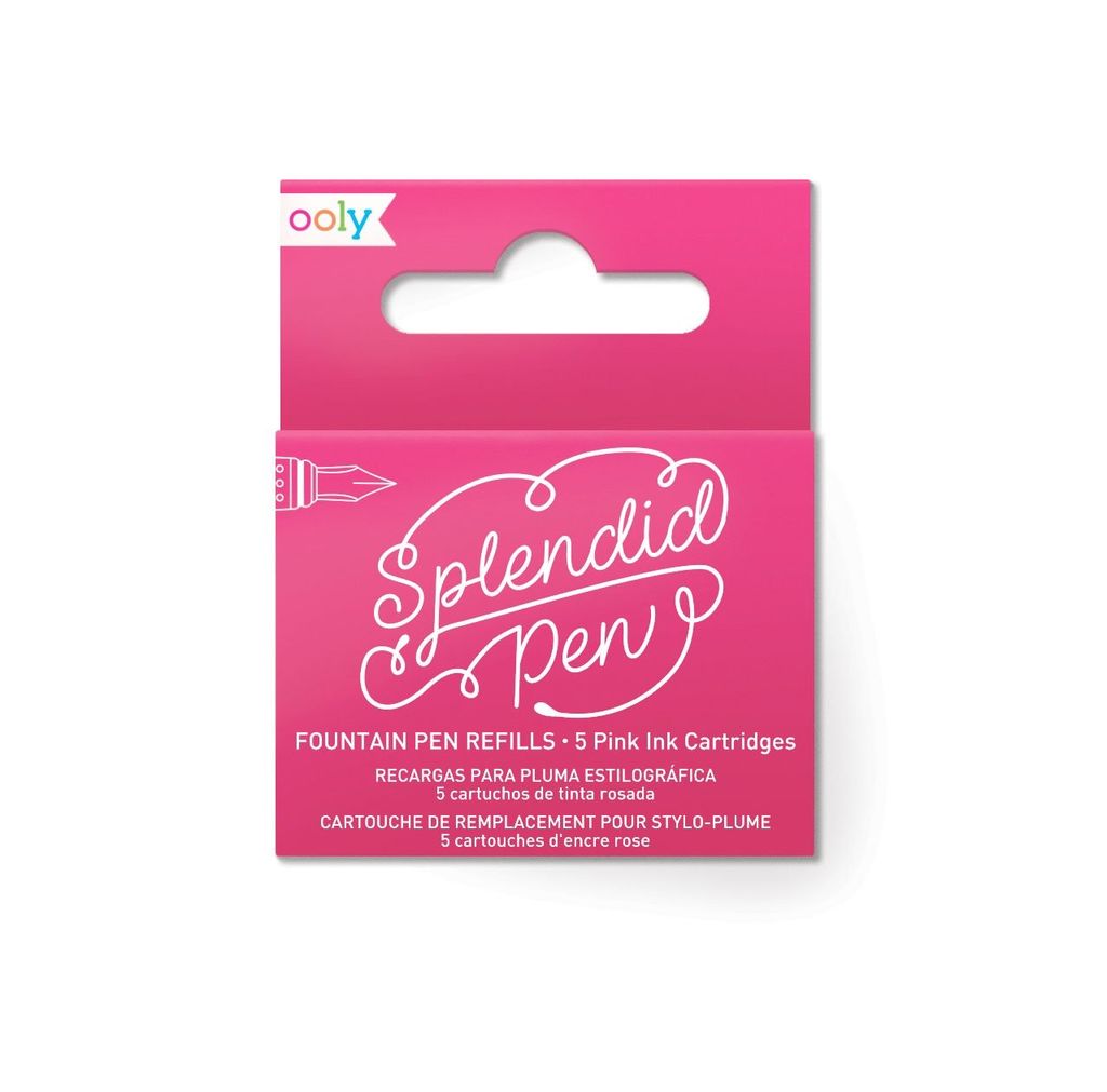 Ooly Fountain Pen Refill Pink