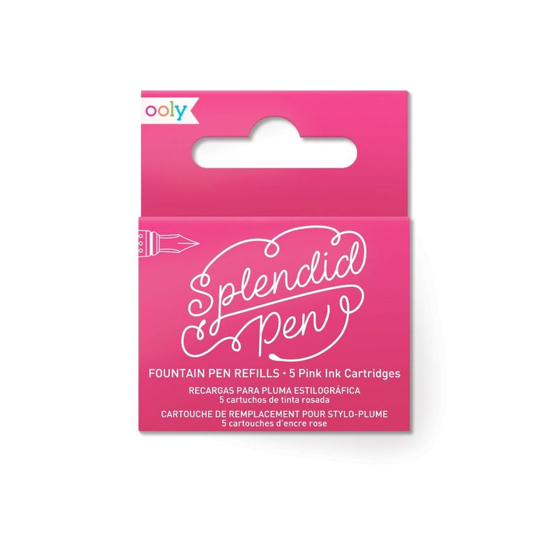 Ooly Fountain Pen Refill Pink