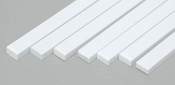 Evergreen Scale Models 0.100x0.188in Polystyrene Strip 7pc