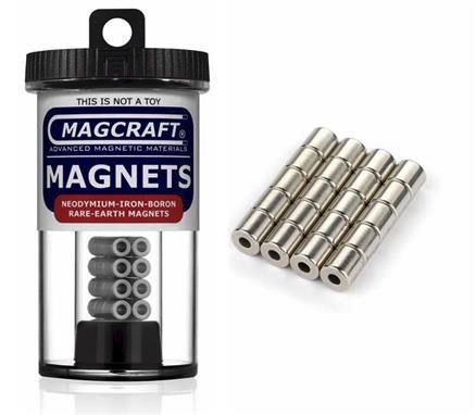 Magcraft 1/4&quot;&quot;X1/10&quot;&quot;X1/4&quot;&quot; R/E Cyl Magnet