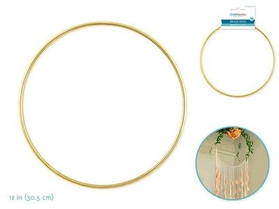 CraftMedley Brass Ring 12"