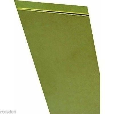 K&amp;S Engineering  BRASS SHEET 4 X 10 X .015
