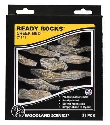 Woodland Creek Bed Ready Rocks