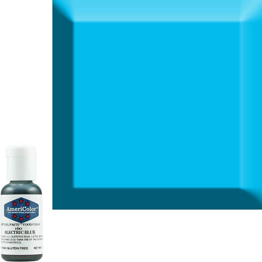 AmeriColor 0.75oz Soft Gel Electric Blue