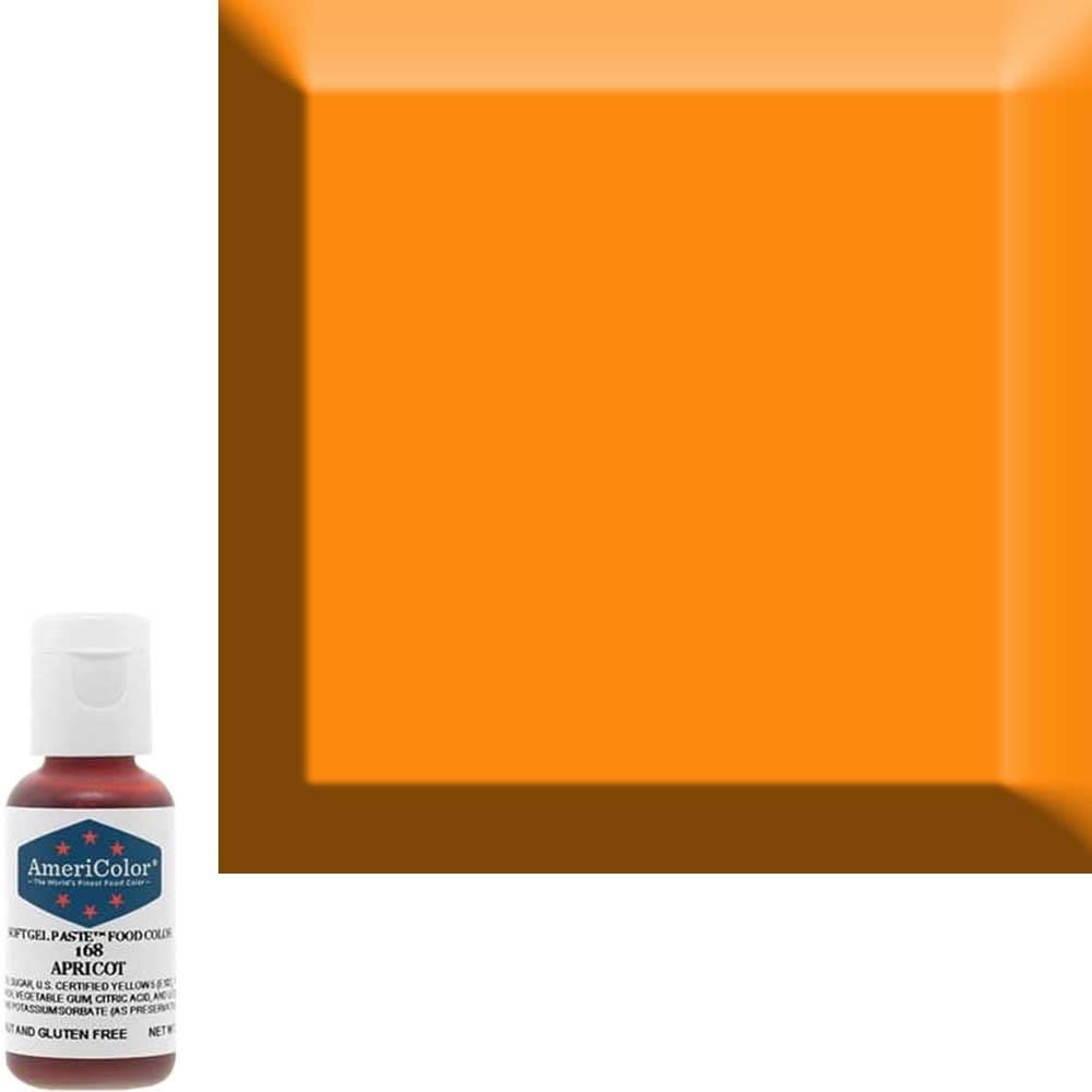 AmeriColor 0.75oz Soft Gel Apricot