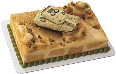 Bakemark Military Robot Tank Cake Topper
