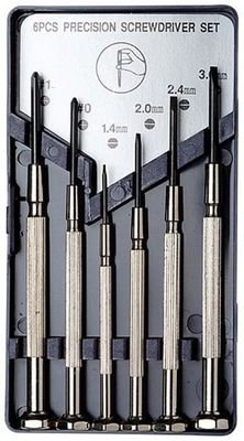 Excel Hobby Blade Precision 6 Piece Screwdriver Set