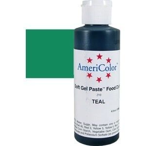 AmeriColor 4.5oz Soft Gel Teal