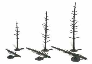 Woodland Pine Tree Armatures 2-1/2&quot; to 4&quot;