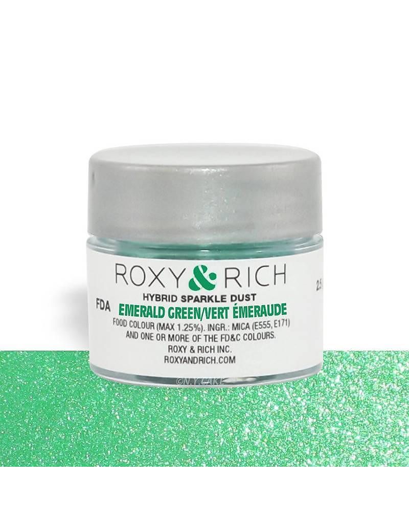 Roxy &amp; Rich Hybrid Sparkle Dust Emerald Green 2.5g