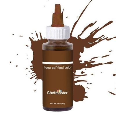 Chefmaster Buckeye Brown Gel 2.3oz