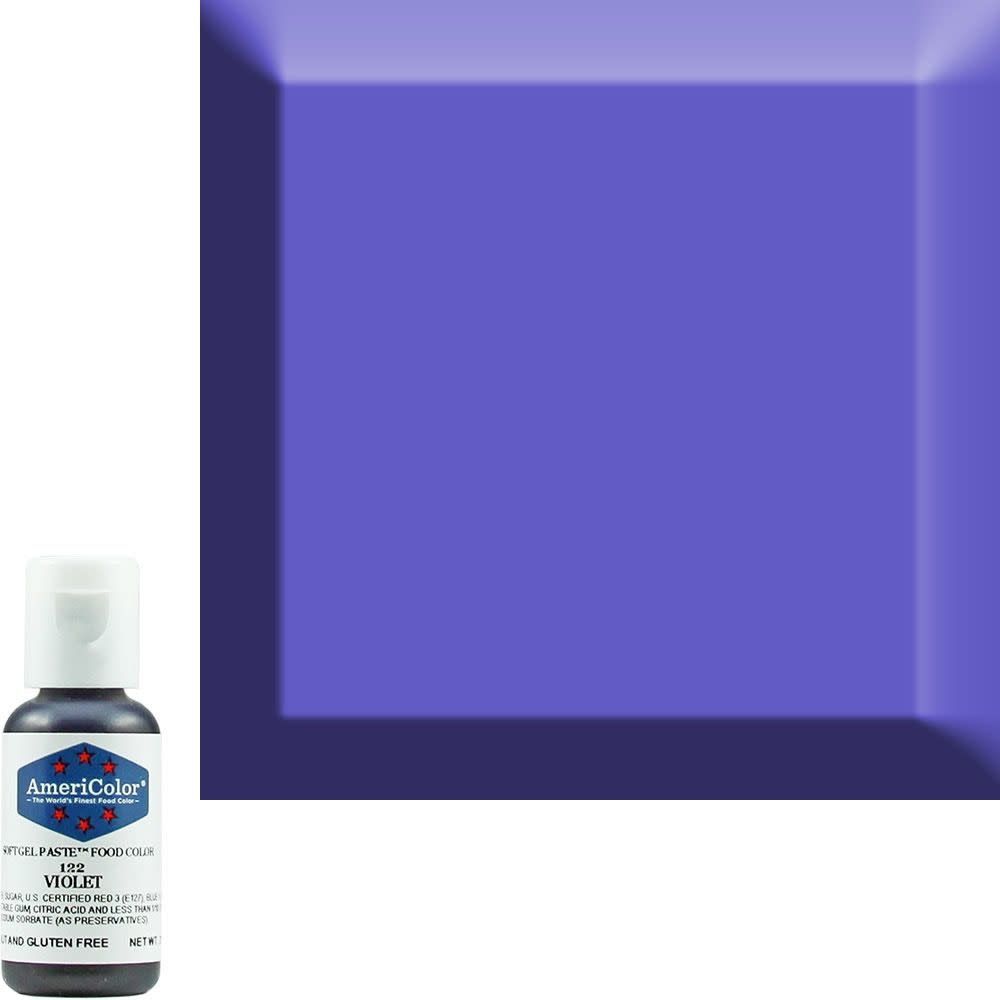 AmeriColor 0.75oz Soft Gel Violet